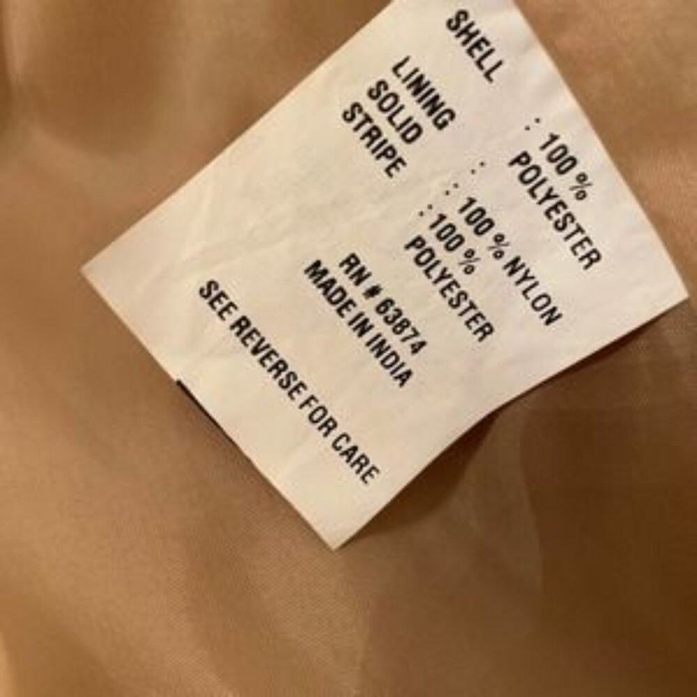 Giacca Gold Jacket Raincoat Size 12 - Picture 9 of 14